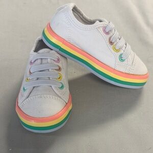 Gymboree - Colorful Kids Sneakers w/ elastic laces